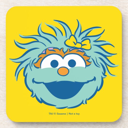Sesamstraat | Rosita Smile Bier Onderzetter (Voorkant)