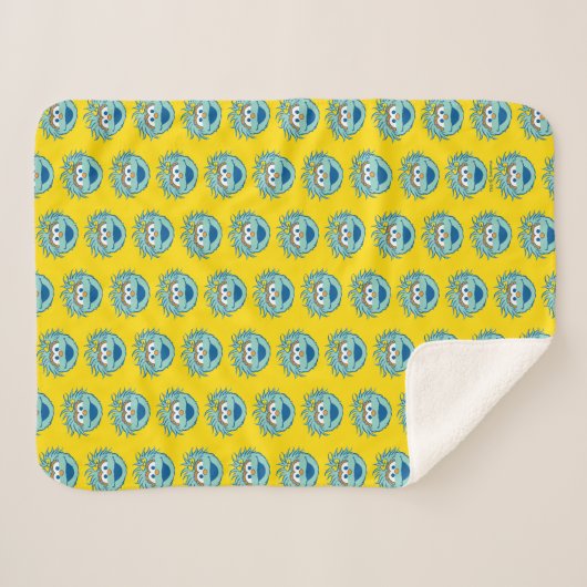 Sesamstraat | Rosita Smile Sherpa Deken (Voorkant (horizontaal))