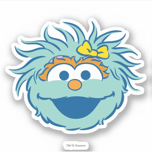 Sesamstraat | Rosita Smile Sticker (Voorkant)