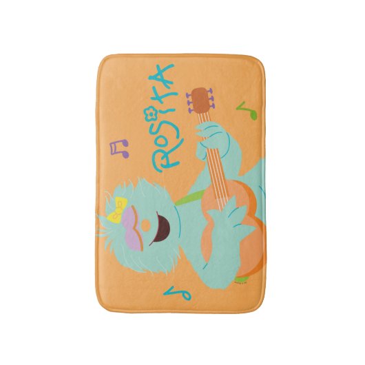Sesamstraat | Rosita-spelgitaar Badmat (Voorkant Verticaal)