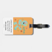 Sesamstraat | Rosita-spelgitaar Bagagelabel (Achterkant horizontaal)