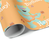 Sesamstraat | Rosita-spelgitaar Cadeaupapier (Rol Hoek)