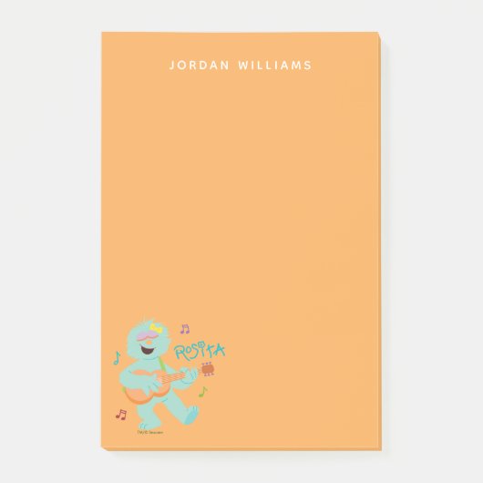 Sesamstraat | Rosita-spelgitaar Post-it® Notes (Voorkant)