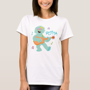Sesamstraat Rosita-spelgitaar T-shirt