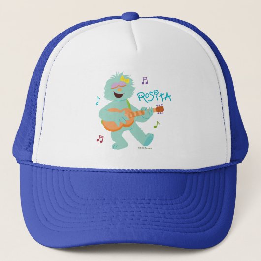 Sesamstraat | Rosita-spelgitaar Trucker Pet (Voorkant)