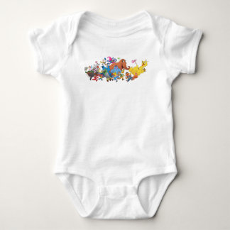 Sesamstraat Run! Tekenillustratie Romper