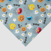 Sesamstraat Schattige Halloweenpatroon Tissuepapier (Detail)