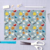 Sesamstraat Schattige Halloweenpatroon Tissuepapier (Craft)