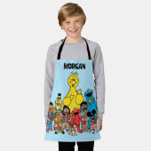 Sesamstraat | Sesamobjecten Jouw naam toevoegen Schort (Gedragen)