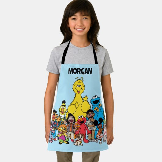 Sesamstraat | Sesamobjecten Jouw naam toevoegen Schort (Insitu)