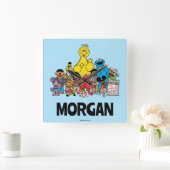 Sesamstraat | Sesamobjecten Jouw naam toevoegen Vierkante Klok (Huis)