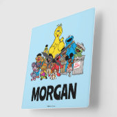 Sesamstraat | Sesamobjecten Jouw naam toevoegen Vierkante Klok (Hoek)