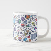 Sesamstraat | Sesampals Doodle Patroon Grote Koffiekop (Rechts)