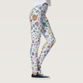 Sesamstraat | Sesampals Doodle Patroon Leggings (Rechts)