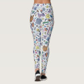 Sesamstraat | Sesampals Doodle Patroon Leggings (Achterkant)