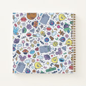 Sesamstraat | Sesampals Doodle Patroon Notitieboek (Achterkant)