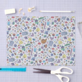 Sesamstraat | Sesampals Doodle Patroon Tissuepapier (Craft)
