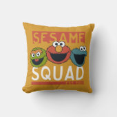 Sesamstraat - Sesamplein Kussen (Voorkant)