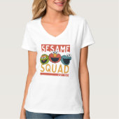 Sesamstraat - Sesamplein T-shirt (Voorkant)