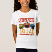 Sesamstraat - Sesamplein T-shirt (Voorkant)