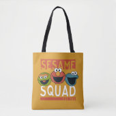 Sesamstraat - Sesamplein Tote Bag (Voorkant)
