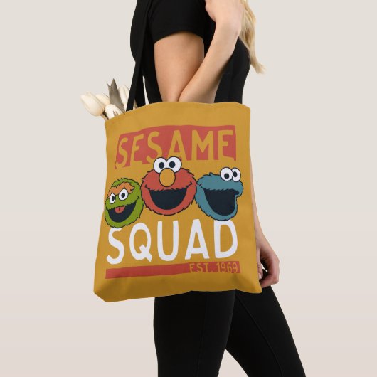Sesamstraat - Sesamplein Tote Bag (Dichtbij)