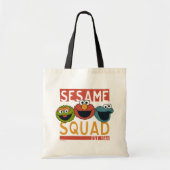 Sesamstraat - Sesamplein Tote Bag (Voorkant)