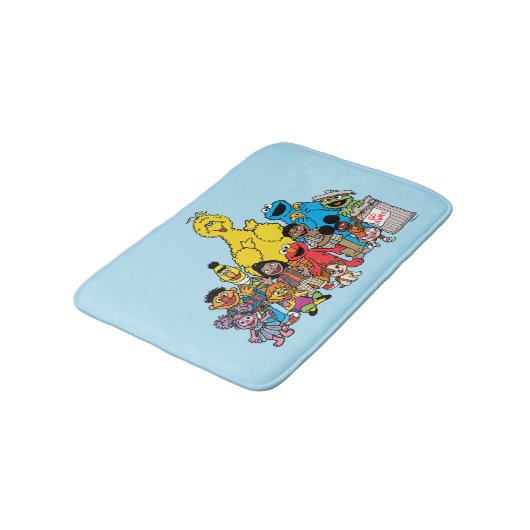 Sesamstraat | Sesamprogramma's die uitkomen Badmat (Gekanteld)