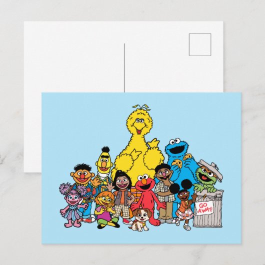 Sesamstraat | Sesamprogramma's die uitkomen Briefkaart (Voorkant / Achterkant)