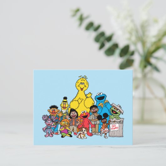 Sesamstraat | Sesamprogramma's die uitkomen Briefkaart (Staand voorkant)