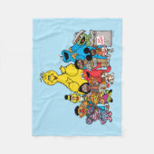 Sesamstraat | Sesamprogramma's die uitkomen Fleece Deken (Voorkant)