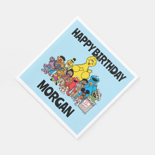 Sesamstraat | Sesamprogramma's | Jouw namen toevoe Servet (Hoek)