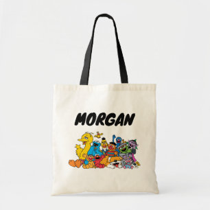 Sesamstraat Sesamprogramma's Naam toevoegen Tote Bag