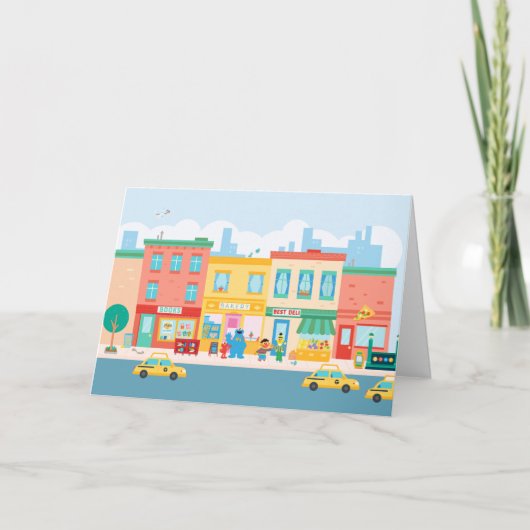 Sesamstraat | Sesamstraat Scene Kaart (Voorkant)