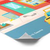 Sesamstraat | Sesamstraat Scene Poster (Hoek)