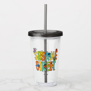 Sesamstraat   Sesamstraat Type Pals Acryl Drinkbeker