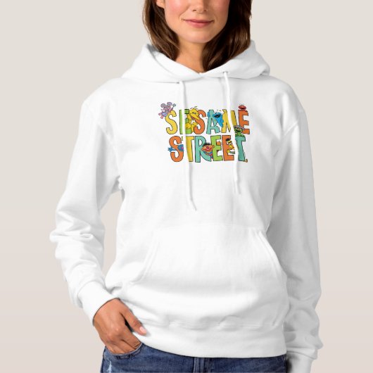 Sesamstraat | Sesamstraat Type Pals Hoodie (Voorkant)