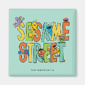 Sesamstraat | Sesamstraat Type Pals Magneet (Voorkant)