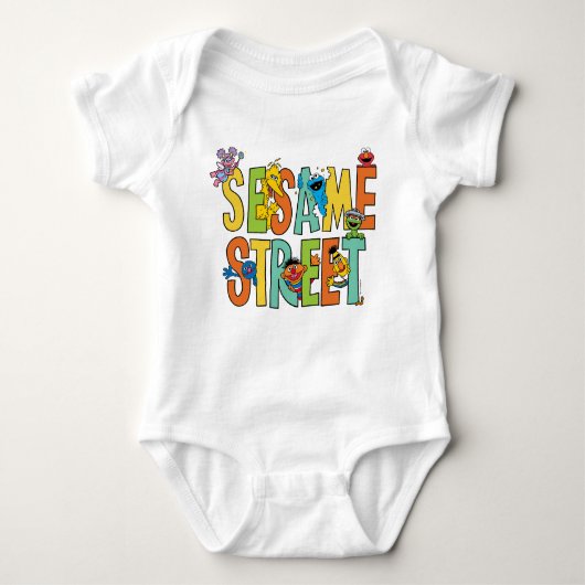 Sesamstraat | Sesamstraat Type Pals Romper (Voorkant)