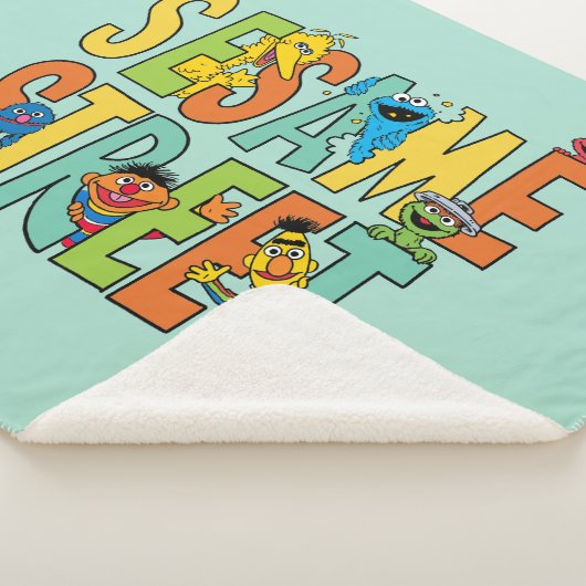 Sesamstraat | Sesamstraat Type Pals Sherpa Deken (3/4)