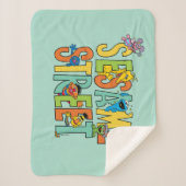 Sesamstraat | Sesamstraat Type Pals Sherpa Deken (Voorkant)