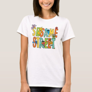 Sesamstraat Sesamstraat Type Pals T-shirt
