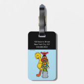 Sesamstraat | SESAMSTRAAT VRIENDEN | Jouw namen to Bagagelabel (Achterkant verticaal)