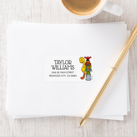 Sesamstraat | Sesamstraat Vrienden Pose Etiket (Insitu)