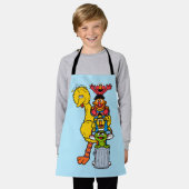 Sesamstraat | Sesamstraat Vrienden Pose Schort (Gedragen)