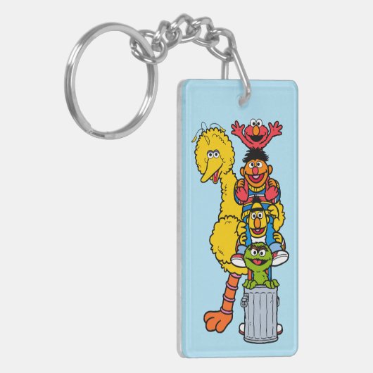 Sesamstraat | Sesamstraat Vrienden Pose Sleutelhanger (Voorkant Links)