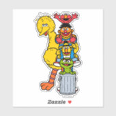 Sesamstraat | Sesamstraat Vrienden Pose Sticker (Vel)