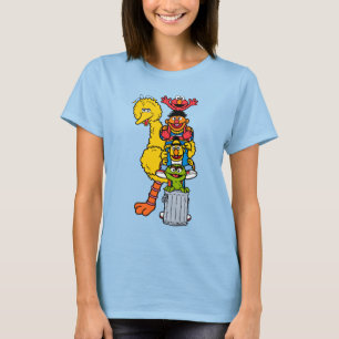 Sesamstraat   Sesamstraat Vrienden Pose T-shirt