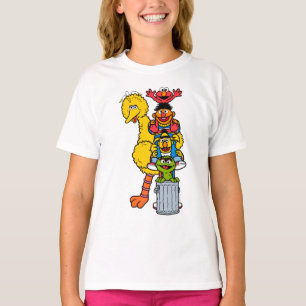 Sesamstraat   Sesamstraat Vrienden Pose T-shirt