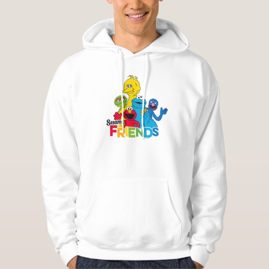 Sesamstraat | Sesamvrienden Hoodie (Voorkant)